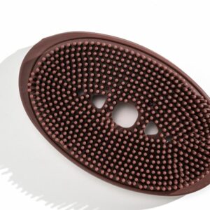 Brown Silicone Soap Lift on a White Background