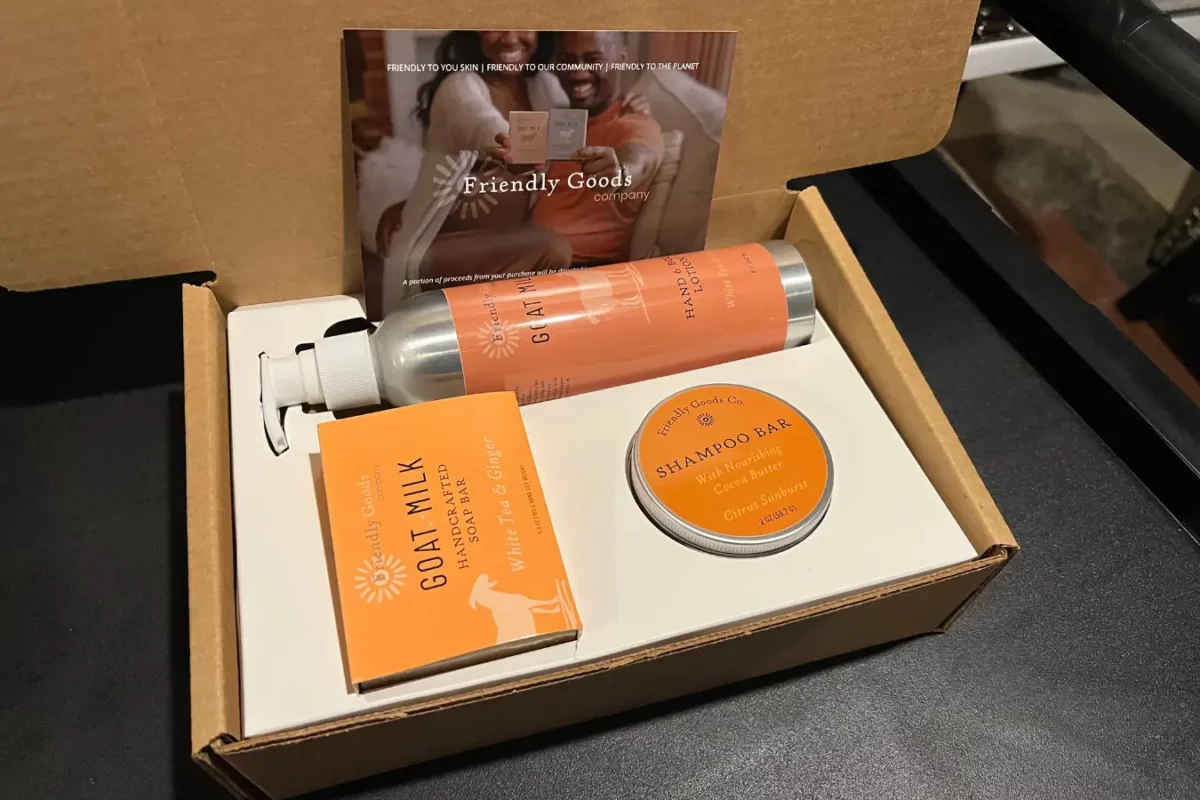 Client appreciation box by Friendly Goods